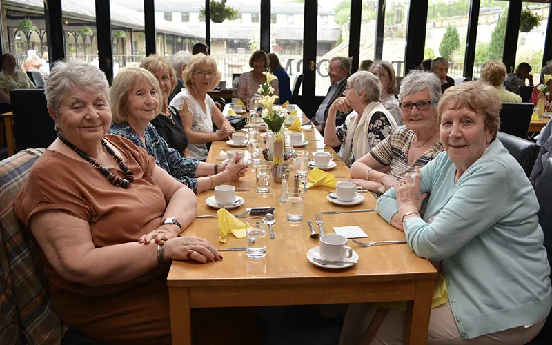 Large Groups and Coach Parties are welcome at Pendle Village Cafe Tearoom