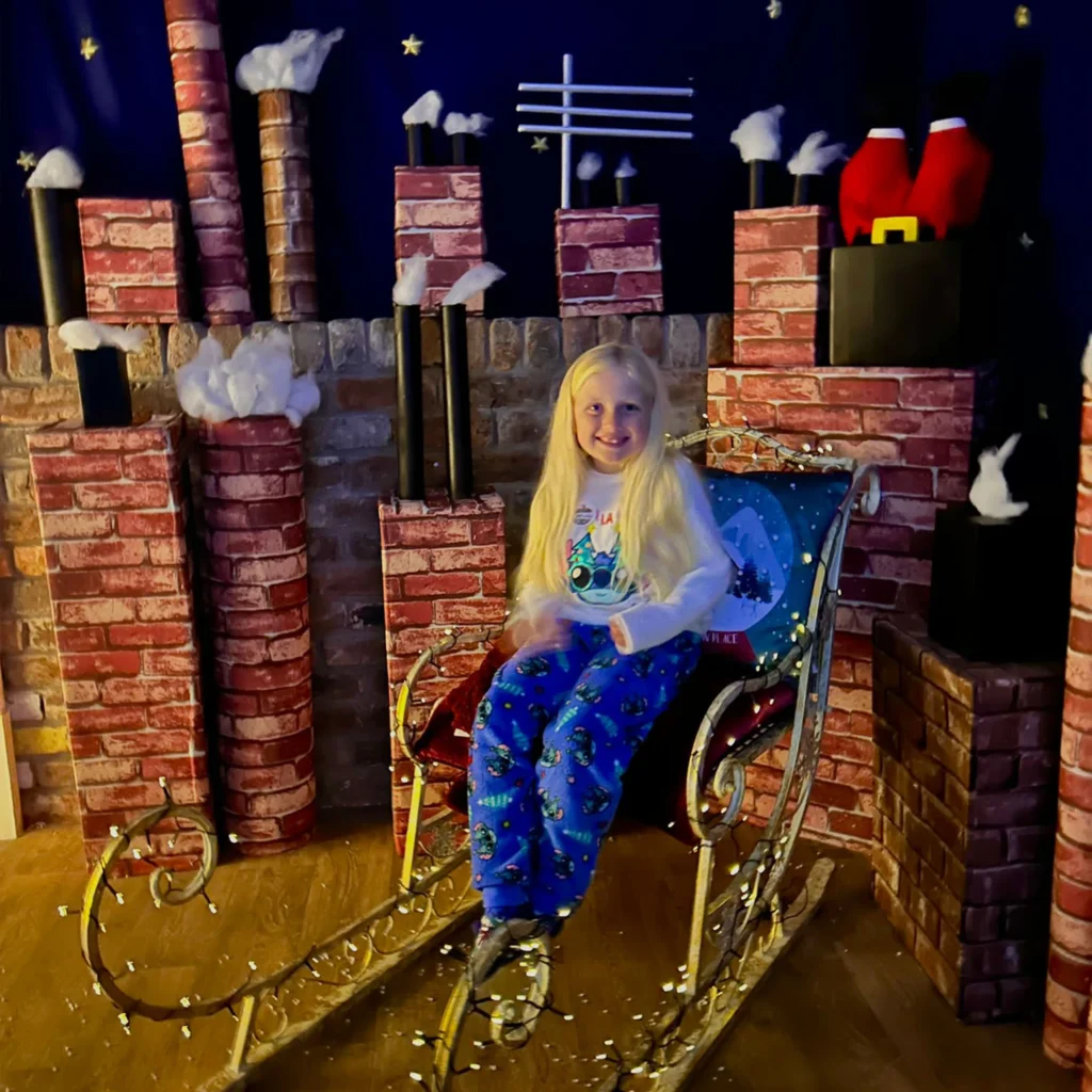 Climb aboard Santa's Sleigh at Pendle Village's free Christmas event