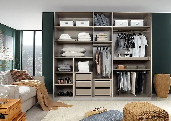Accessories Cabinet - Styled in a Living Room