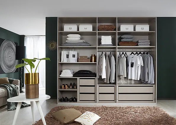 Accessories Cabinet - Styled in a Living Room