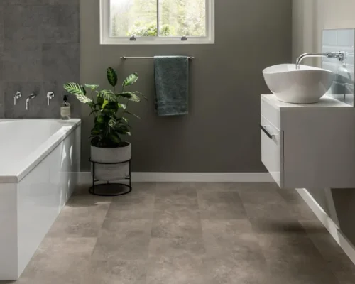 Amtico Stone Styled in a Toilet Amtico Stone Styled in a Toilet